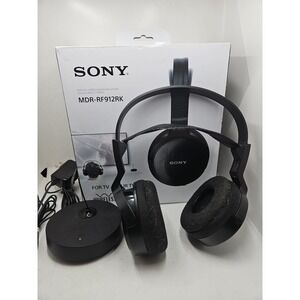 Sony Wireless RF Stereo Home Theater Headphones MDR-RF912RK WORKS GREAT